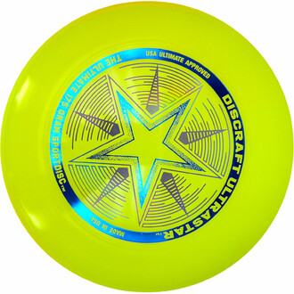 Superieure grip voor gecontroleerd werpen: Frisbee Ultrastar Discraft [175gr]