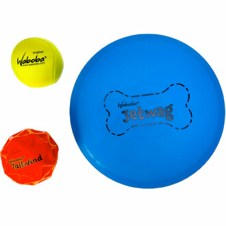 Woofpack: Frisbee + balls for dogs