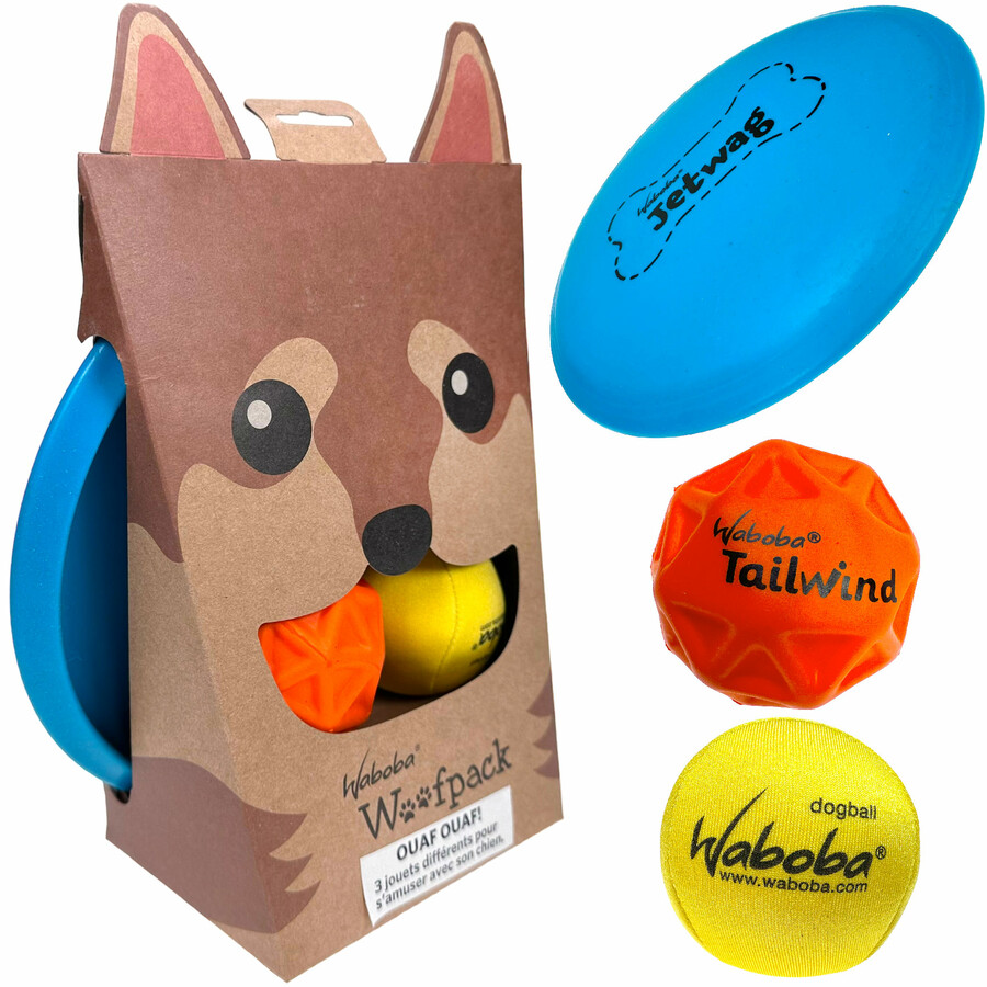 Woofpack: jouets pour chien - NetJuggler