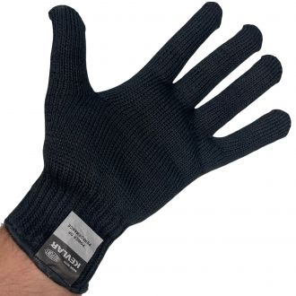 Zwarte kevlar handschoenen