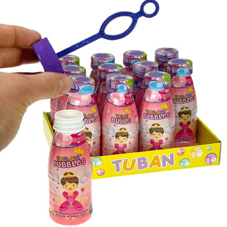 12 bidons de produit à bulle 250mL