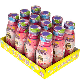 12 bidons de produit à bulle 250mL