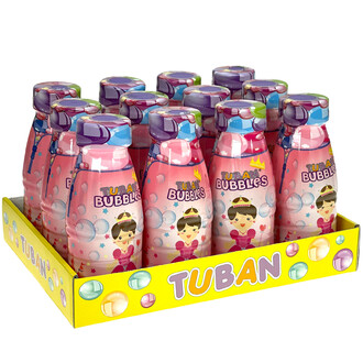 12 bidons de produit à bulle 250mL