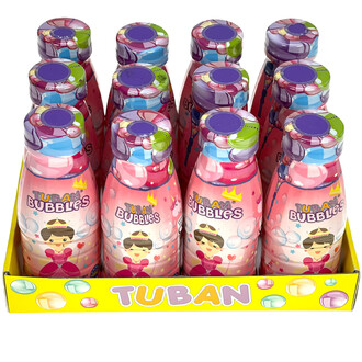 12 bidons de produit à bulle 250mL