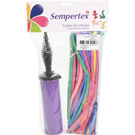 Kit Ballons Sempertex 260 + Pompe