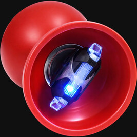 Kit Diabolo Cyclone Triple Roulements Lumineux Fluxo