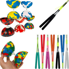 Kit Diabolo Jester XL + Baguettes Superglass