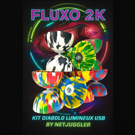 Kit diabolo Arlequin Lumineux Fluxo