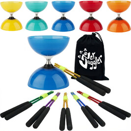 Kit de diábolo Beach Free+ con palos de aluminio anodizado