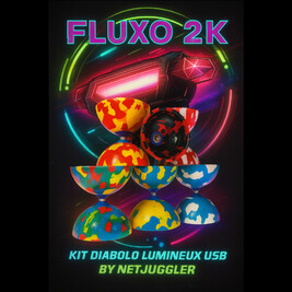 Kit diabolo Jester Lumineux Fluxo