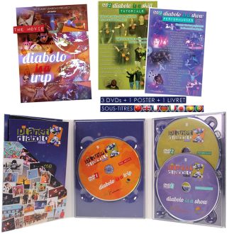 Quartz diabolo Set + Planet Diabolo DVD