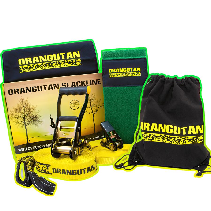 Kit Complet Slackline 15m50mm NetJuggler