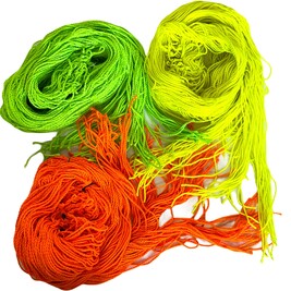 100 gekleurde polyester jojokoorden