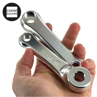 Manivelles aluminium 114mm