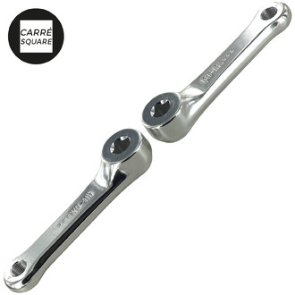 Manivelles aluminium 114mm