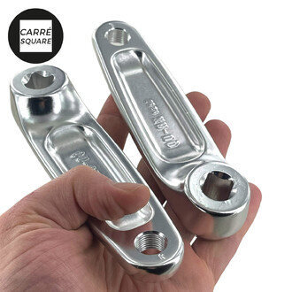 Manivelles alu 125mm