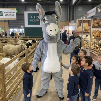 Mascotte Ane Paisible