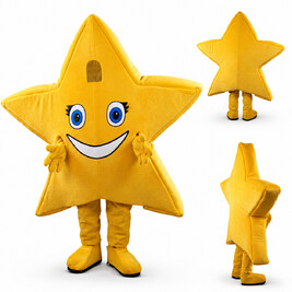 Disfraz de mascota estrella