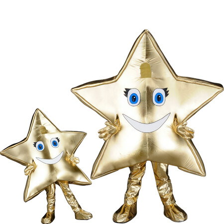 Sterrenmascottekostuum