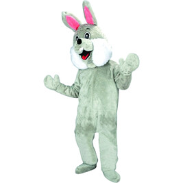 Mascotte Lapin Gris