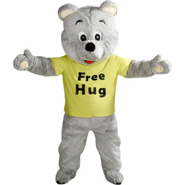 Mascotte Ours Free Hug