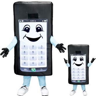 Mascotte Téléphone Portable