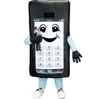 Mascotte Téléphone Portable