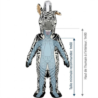 Mascotte Zebre