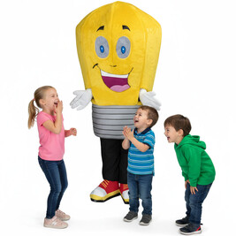 Bulby mascotte lumineuse