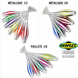 Pirueta Metálica/Com Glitter - 1/2 ou 1/8