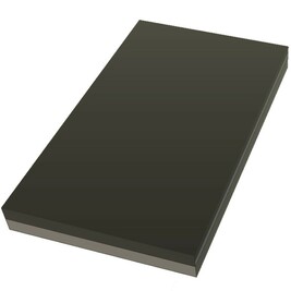 Matelas réception monobloc 20cm noir 2x1.2