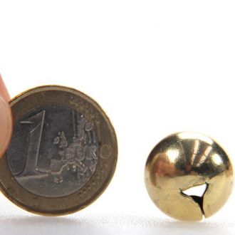 Minibel 16 mm goud