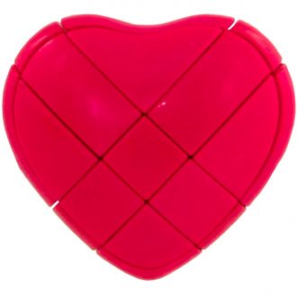 Rubik's Cube : Coeur rouge