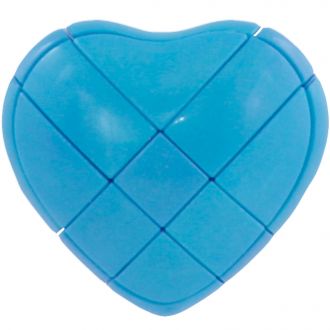 Rubiks kubus: blauw hart