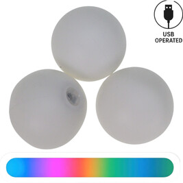3 Balles Silicone LED Lumi Pro - Threeworlds