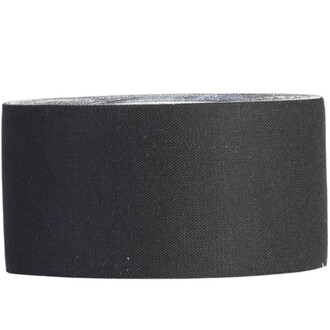 Rouleau de ruban adhésif noir, au design épuré et texturé, principalement utilisé pour la jonglerie.