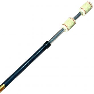 Staff feu cougar - mèche double 65mm