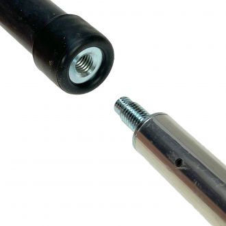 Staff feu cougar - mèche double 65mm