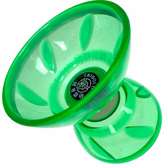  Le Diabolo Glary vert, un écho vibrant de la nature pour vos routines de jonglerie.