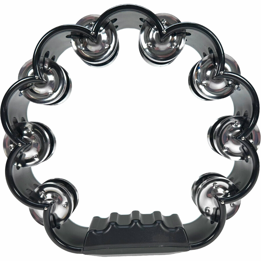 Tambourine with 32 jingles for musical awakening - NetJuggler