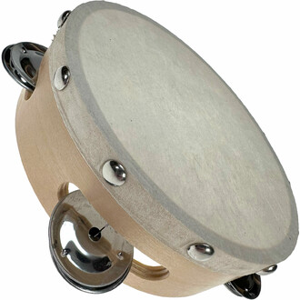 Ce tambourin à 8 cymbalettes est parfait pour les amateurs de percussions, quel que soit leur niveau.