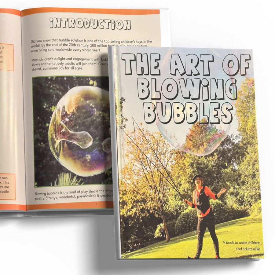 The Art of Blowing Bubbles (Book) - Professional Bubbleology