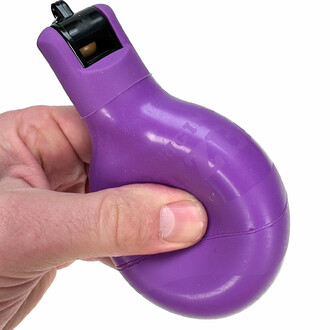 Sifflet à main en PVC souple - l'original Wizzball