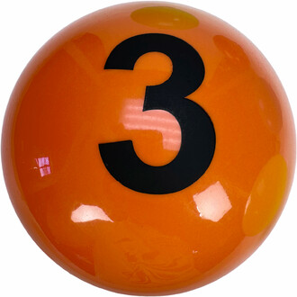 Balle portant le chiffre 3 [Ø18cm]
