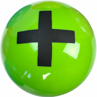 Balle portant le symbole mathématique + [Ø18cm]