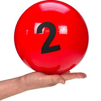 Grote genummerde ballen [Ø22cm]
