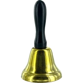 Petite cloche de table dorée