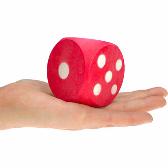 These rubber dice are perfect for teaching the basics of math in a fun and engaging way.