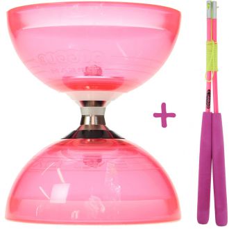 Pink diabolo set