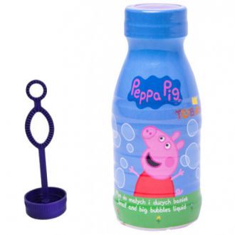 Peppa bubble bottle